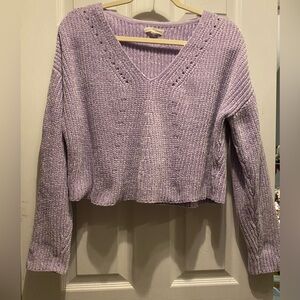 Plush sweater size small-medium